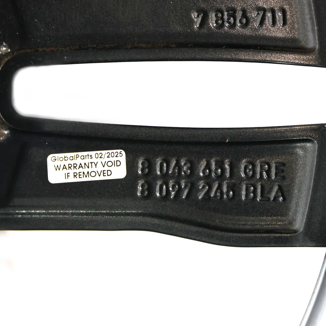 Hinten Grau Leicht metall felge 19" ET:47 8,5J 704M für BMW F30 F31 mit Teilenummer 8043651 BMW F30 F31 Hinten Grau Leicht metall felge 19" ET:47 8,5J 704M - SKU 8043651-1 - Teilenummer 8043651