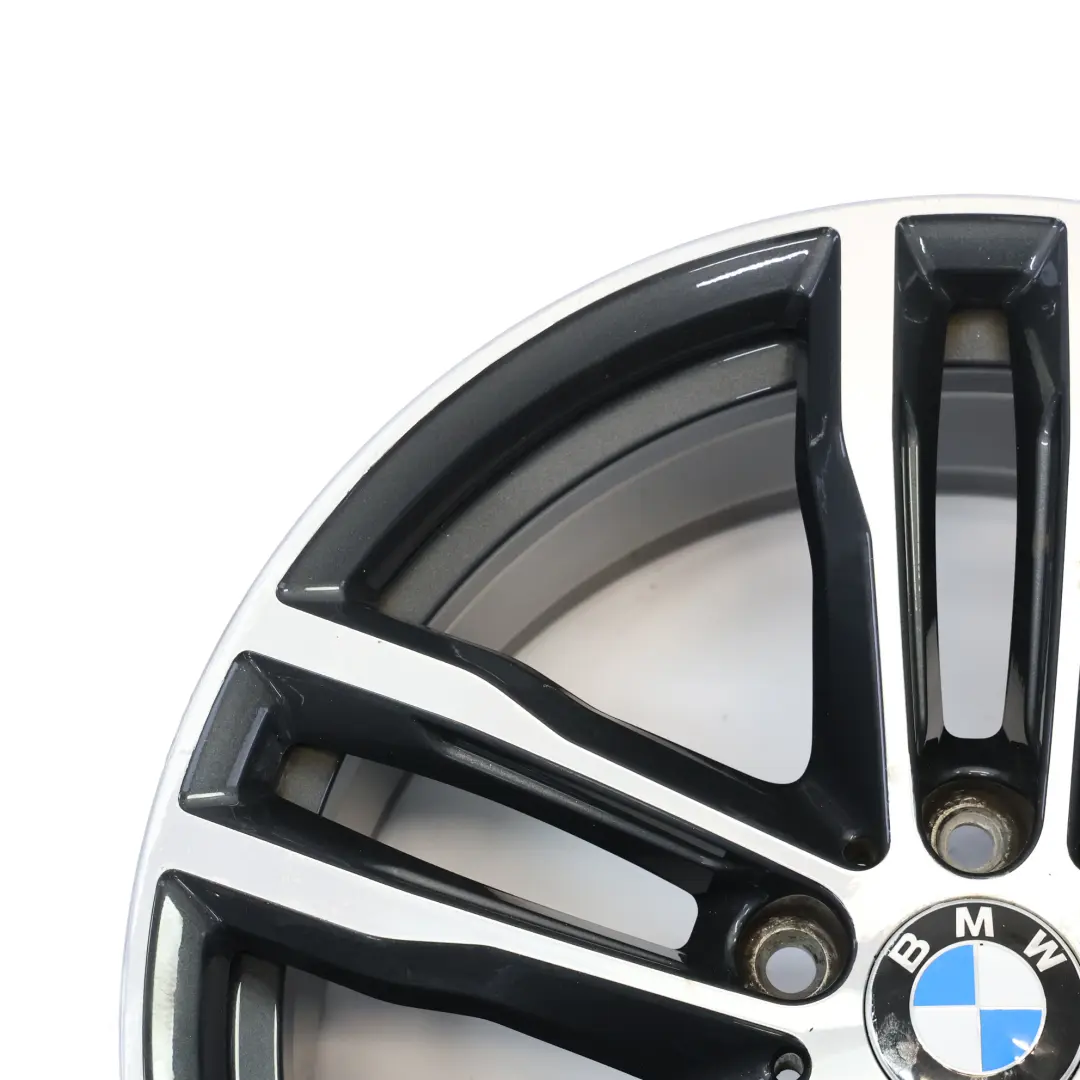 BMW F30 F31 Jante arrière alliage gris 19" ET:47 8,5J M Double Spoke - SKU 8043651-1 - Numéro de pièce 8043651
