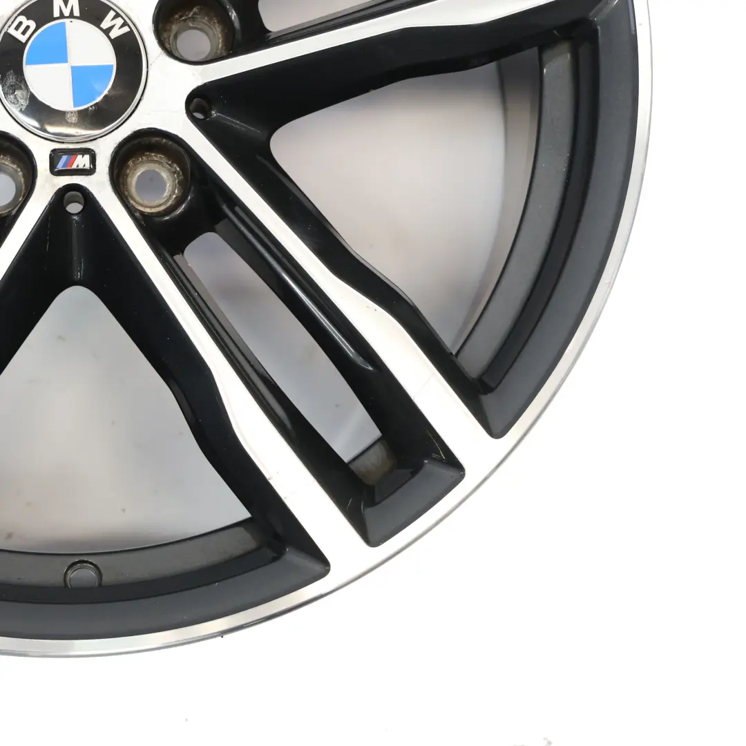 Grey Alloy Wheel Rim 19" ET:47 8,5J M Double Spoke 704M to BMW F30 F31 Rear with Part number 8043651 BMW F30 F31 Rear Grey Alloy Wheel Rim 19" ET:47 8,5J M Double Spoke 704M - SKU 8043651-1 - Part number 8043651
