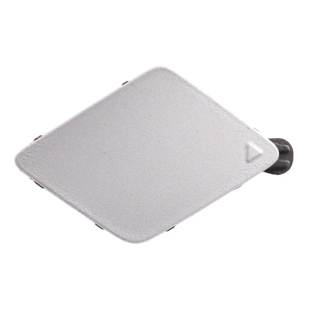 Towing Eye Hook Cover BMW F10 F11 Front Bumper Cap Glacier Silver - A83 to with Part number 8048681 Towing Eye Hook Cover BMW F10 F11 Front Bumper Cap Glacier Silver - A83 - SKU 8048681-GSB - Part number 8048681