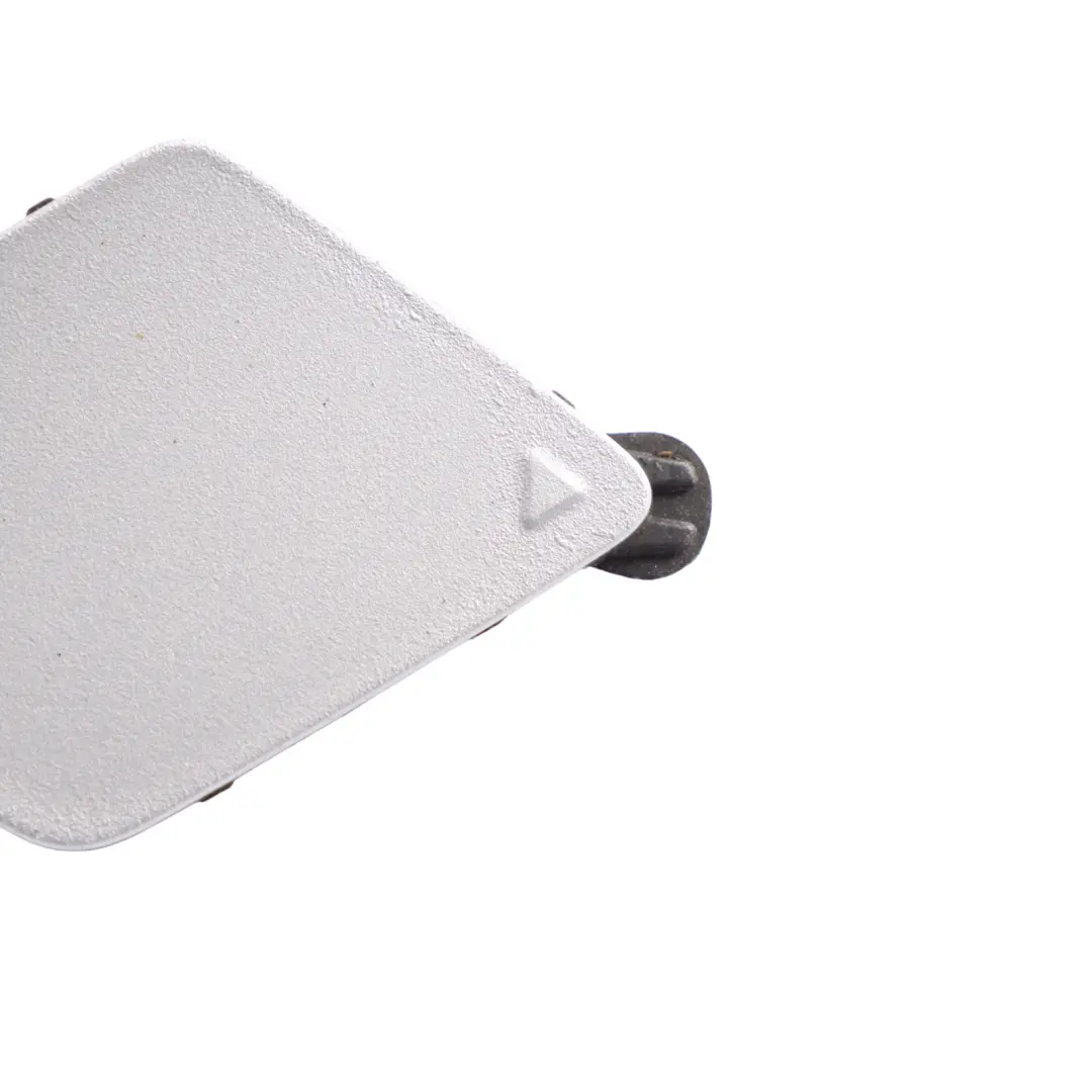  Towing Eye Hook Cover BMW F10 F11 Front Bumper Cap Glacier Silver - A83 - SKU 8048681-GSB - Part number 8048681