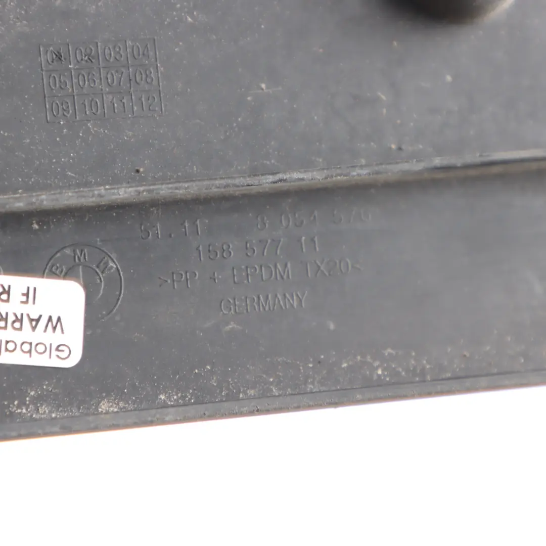 BMW F32 F33 F36 LCI Support Plaque D'Immatriculation Pare Chocs Avant - SKU 8054576 - Numéro de pièce 8054576