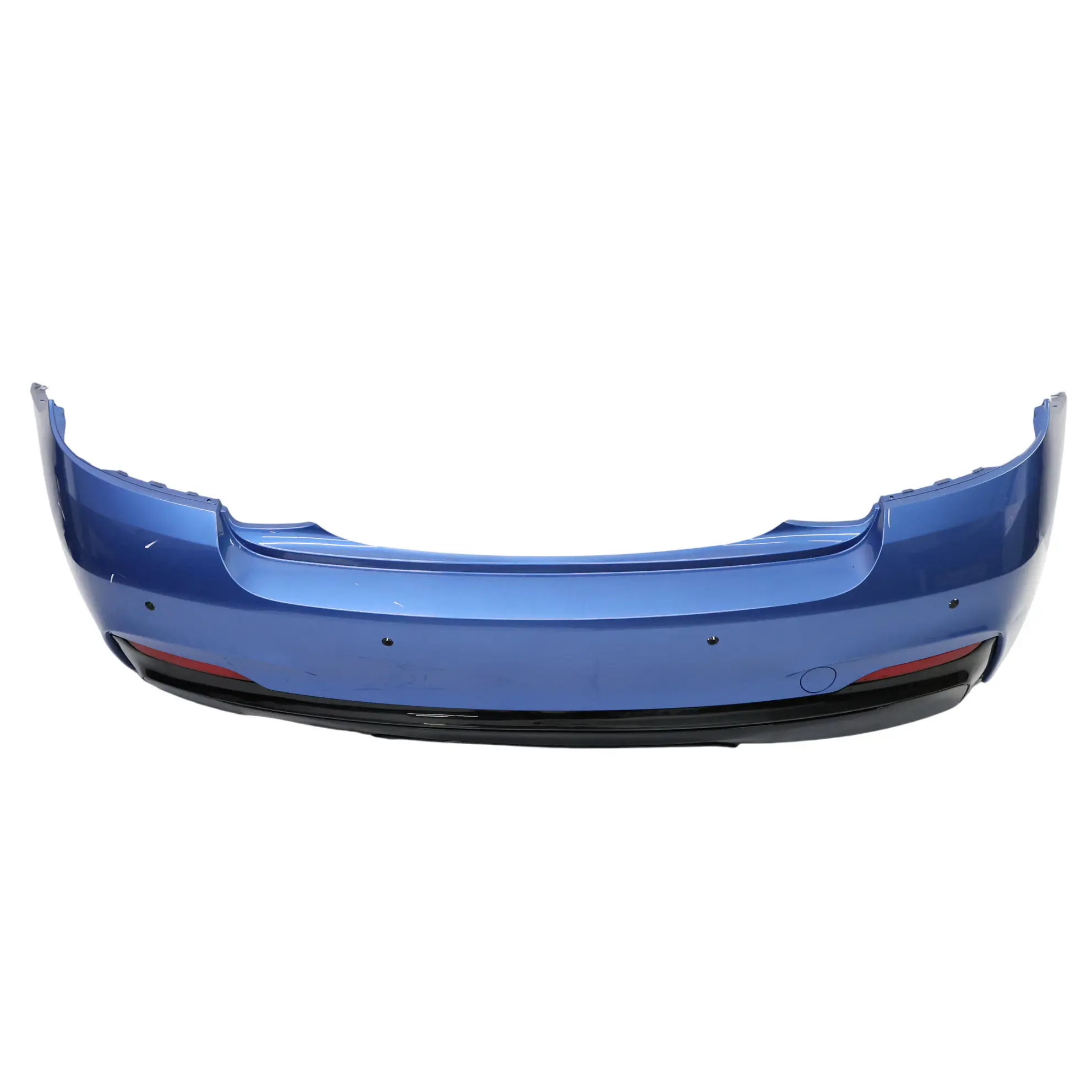 BMW F22 F23 Bumper Rear Trim Panel M Sport Estoril Blue Metallic - B45