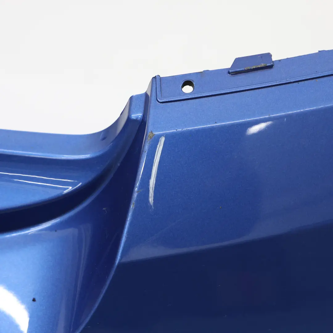 BMW F22 F23 Bumper Rear Trim Panel M Sport Estoril Blue Metallic - B45 - SKU 8055965-EB - Part number 8055965