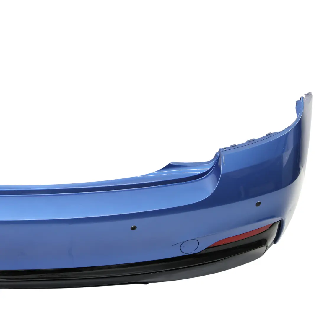 BMW F22 F23 Zderzak Tylny M-Pakiet Estoril Blue Niebieski Metallic - B45 - SKU 8055965-EB - Numer Części 8055965