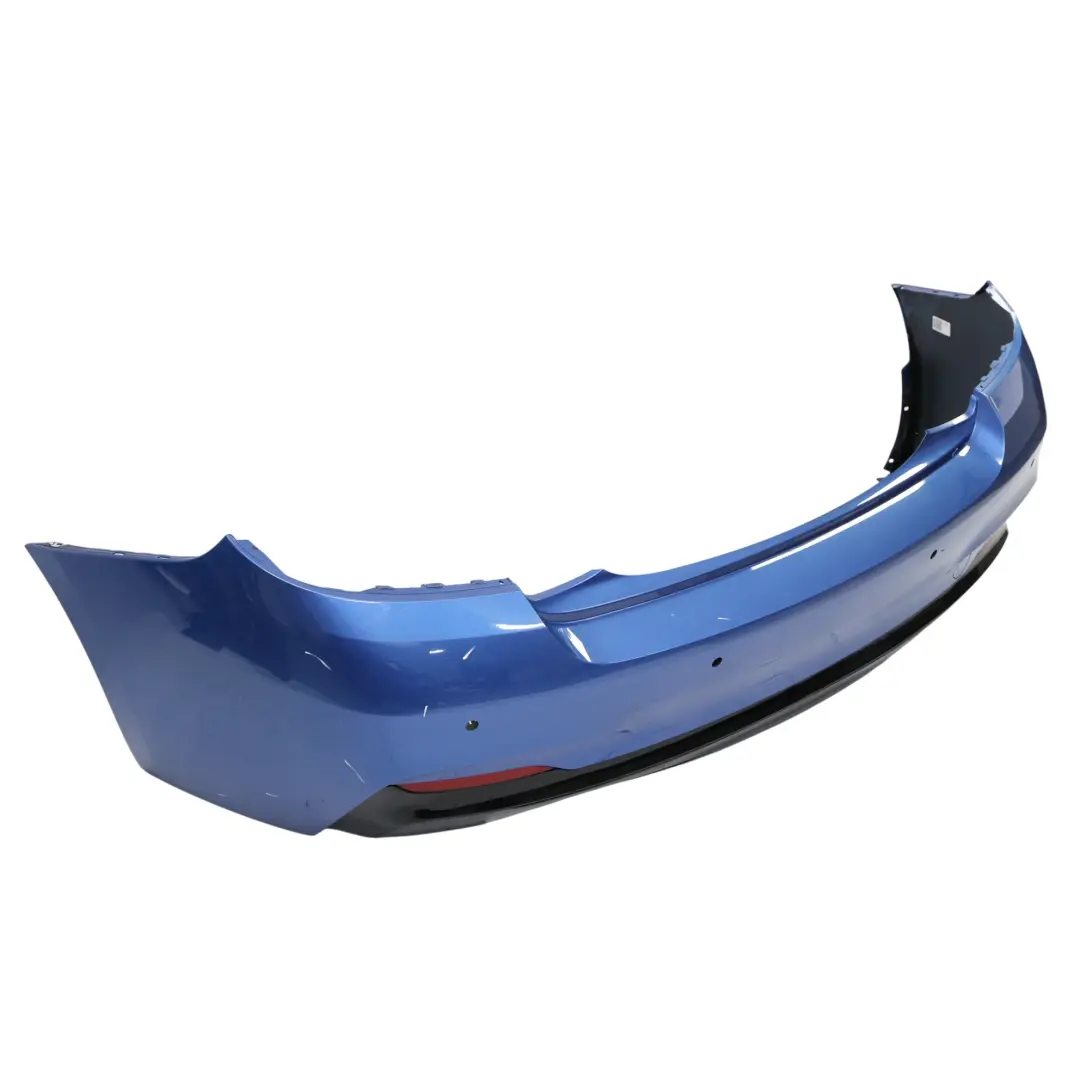 Bumper Rear Trim Panel M Sport Estoril Blue Metallic - B45 to BMW F22 F23 with Part number 8055965 BMW F22 F23 Bumper Rear Trim Panel M Sport Estoril Blue Metallic - B45 - SKU 8055965-EB - Part number 8055965