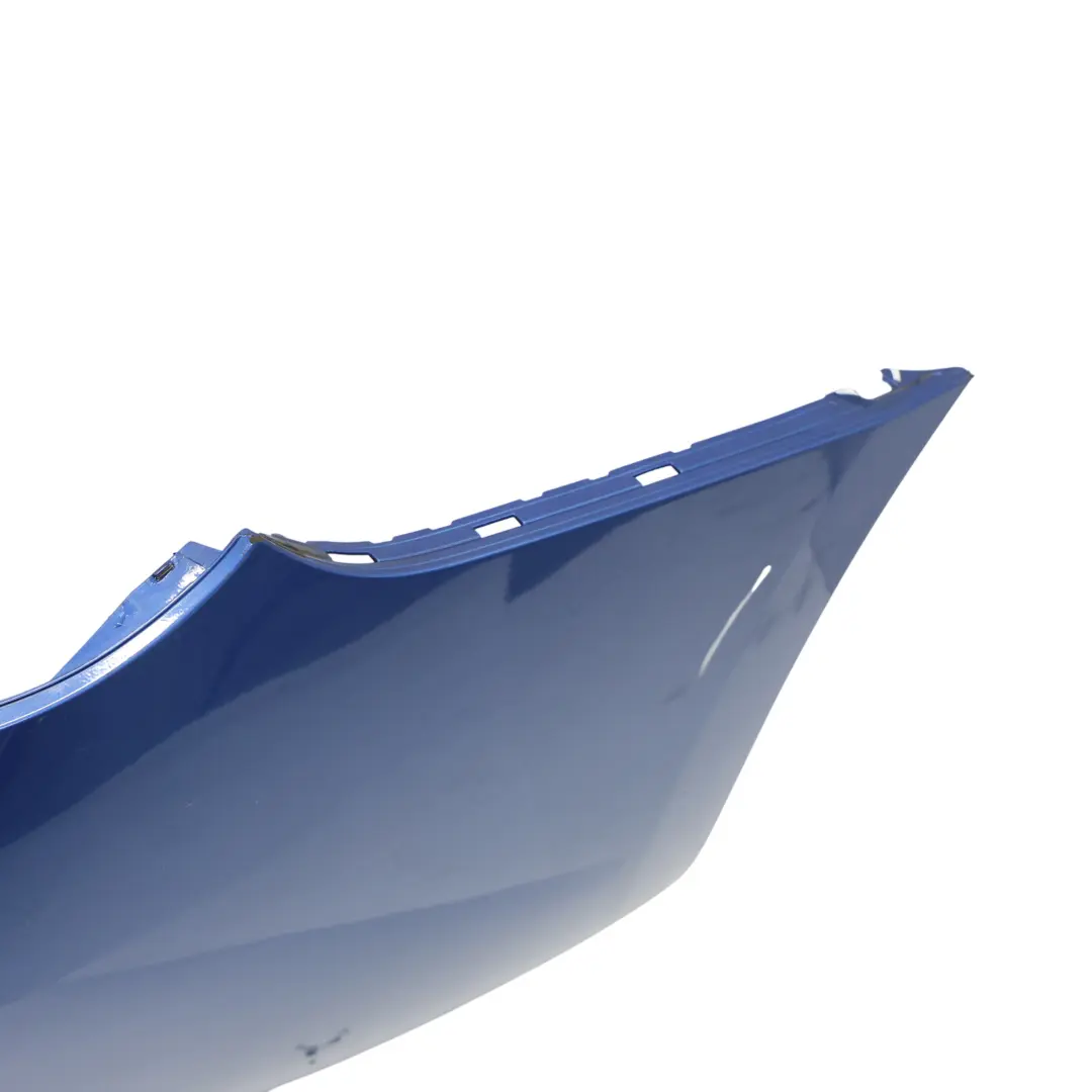 BMW F22 F23 Bumper Rear Trim Panel M Sport Estoril Blue Metallic - B45 - SKU 8055965-EB - Part number 8055965