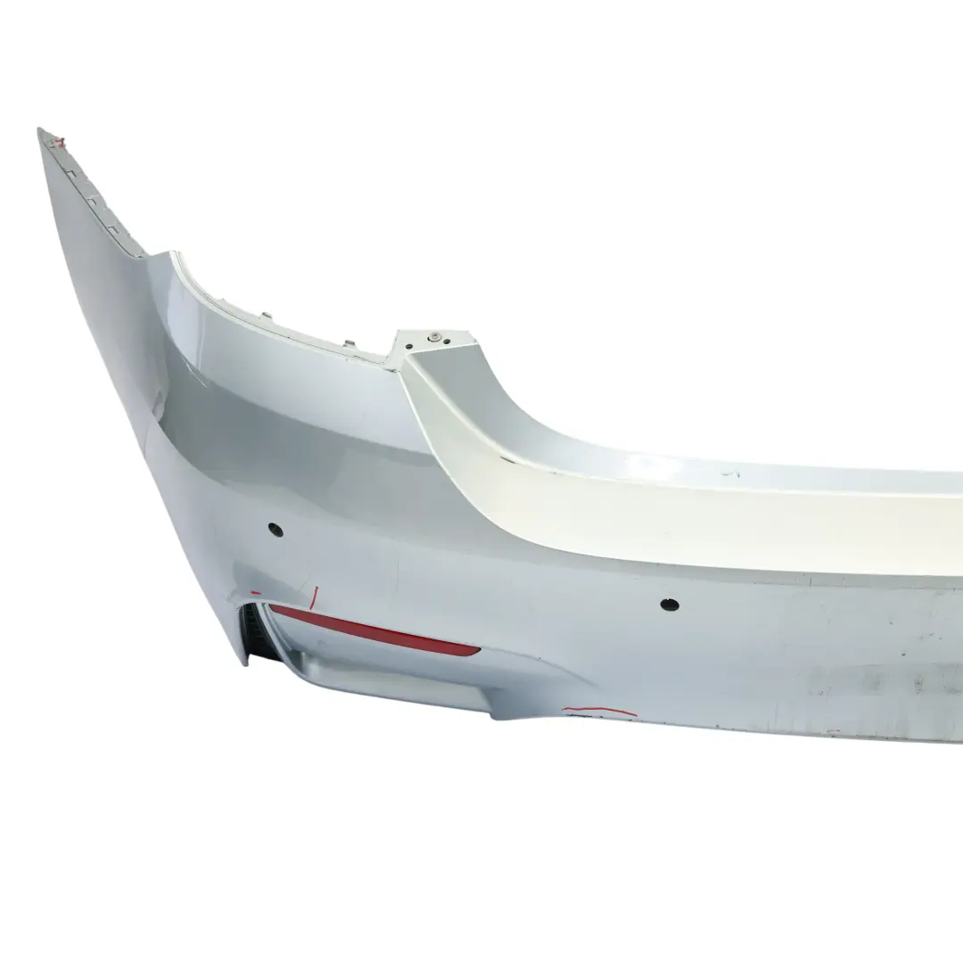 Bumper Trim Covering PDC Silverstone II Metallic - A29 to BMW F82 F83 M4 Rear with Part number 8056223 BMW F82 F83 M4 Rear Bumper Trim Covering PDC Silverstone II Metallic - A29 - SKU 8056223-SIL - Part number 8056223