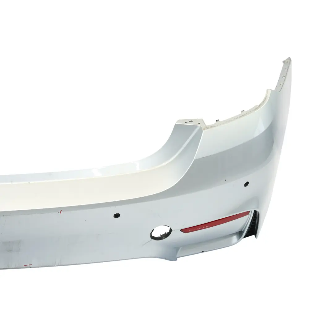 Bumper Trim Covering PDC Silverstone II Metallic - A29 to BMW F82 F83 M4 Rear with Part number 8056223 BMW F82 F83 M4 Rear Bumper Trim Covering PDC Silverstone II Metallic - A29 - SKU 8056223-SIL - Part number 8056223