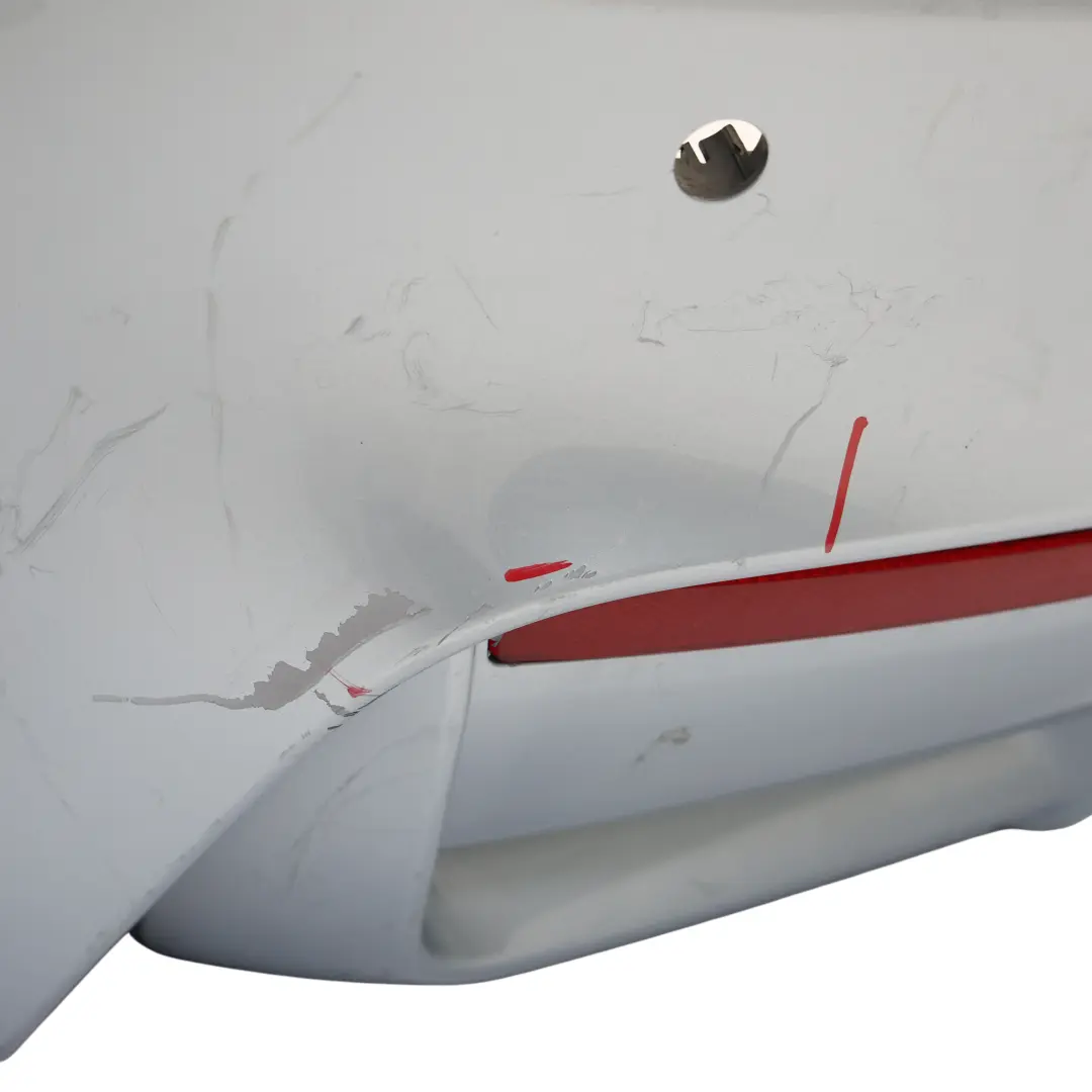 BMW F82 F83 M4 Rear Bumper Trim Covering PDC Silverstone II Metallic - A29 - SKU 8056223-SIL - Part number 8056223