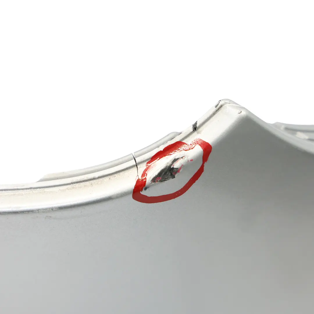 BMW F30 M Sport Rear Bumper Trim Panel PDC Glaciersilber Glacier Silver - A83 - SKU 8056497-GSB - Part number 8056497