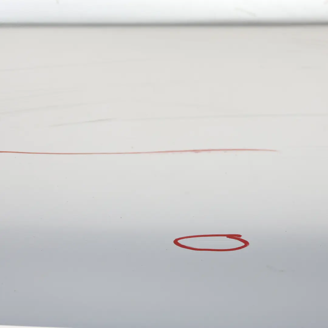 BMW F30 M Sport Rear Bumper Trim Panel PDC Glaciersilber Glacier Silver - A83 - SKU 8056497-GSB - Part number 8056497