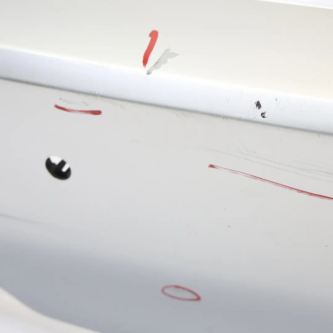 BMW F30 M Sport Rear Bumper Trim Panel PDC Glaciersilber Glacier Silver - A83 - SKU 8056497-GSB - Part number 8056497