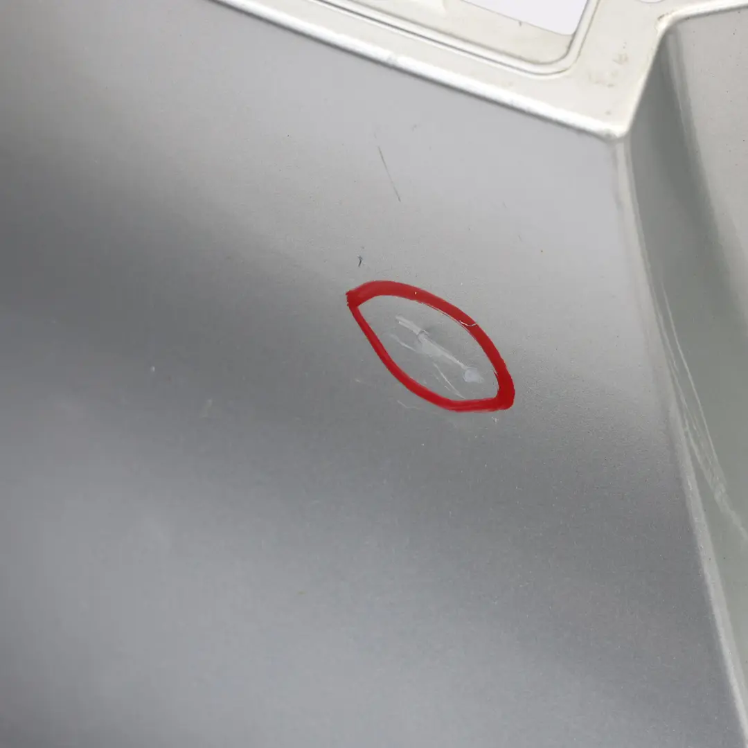 BMW F30 M Sport Rear Bumper Trim Panel PDC Glaciersilber Glacier Silver - A83 - SKU 8056497-GSB - Part number 8056497