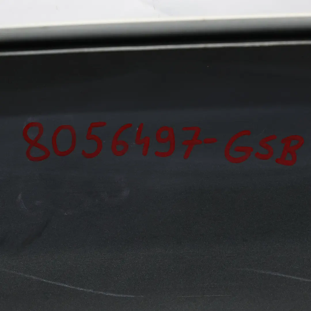 Bumper Trim Panel PDC Glaciersilber Glacier Silver - A83 to BMW F30 M Sport Rear with Part number 8056497 BMW F30 M Sport Rear Bumper Trim Panel PDC Glaciersilber Glacier Silver - A83 - SKU 8056497-GSB - Part number 8056497