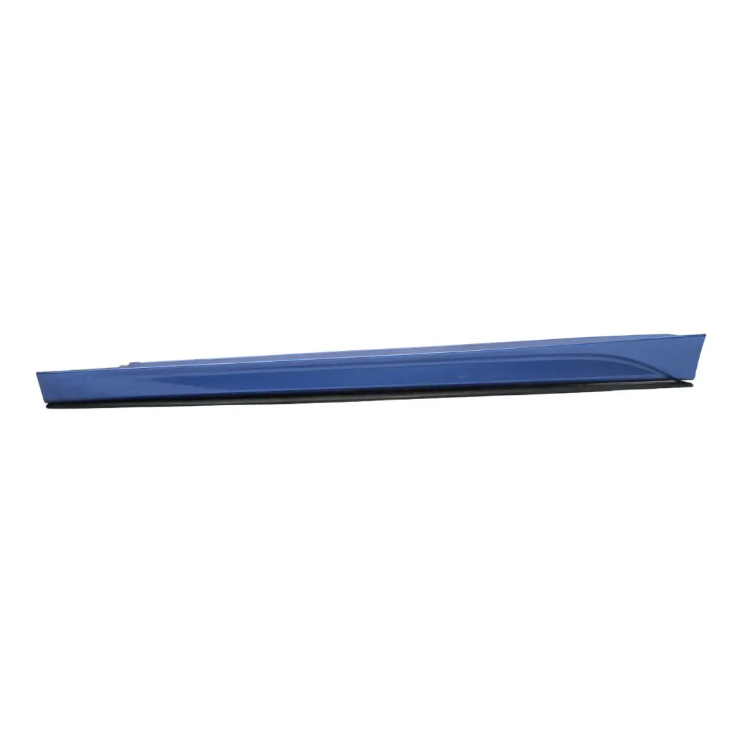 Side Skirt M Sport Sill Strip Left N/S Estoril Blue Metallic - B45 to BMW F30 F31 with Part number 8056579 BMW F30 F31 Side Skirt M Sport Sill Strip Left N/S Estoril Blue Metallic - B45 - SKU 8056579-EB2 - Part number 8056579