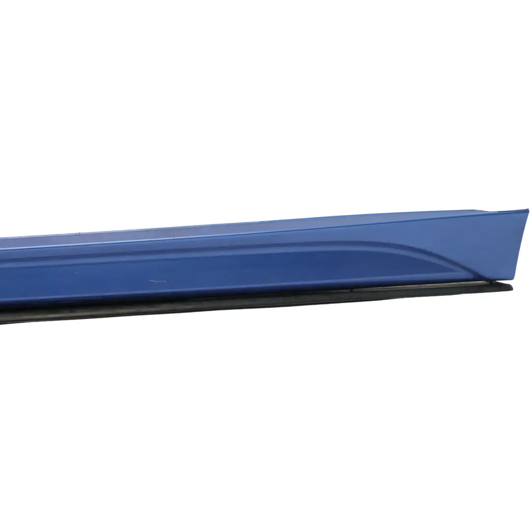 BMW F30 F31 M Sport Bande de seuil gauche Estoril Blue Metallic Blau - B45 - SKU 8056579-EB2 - Numéro de pièce 8056579