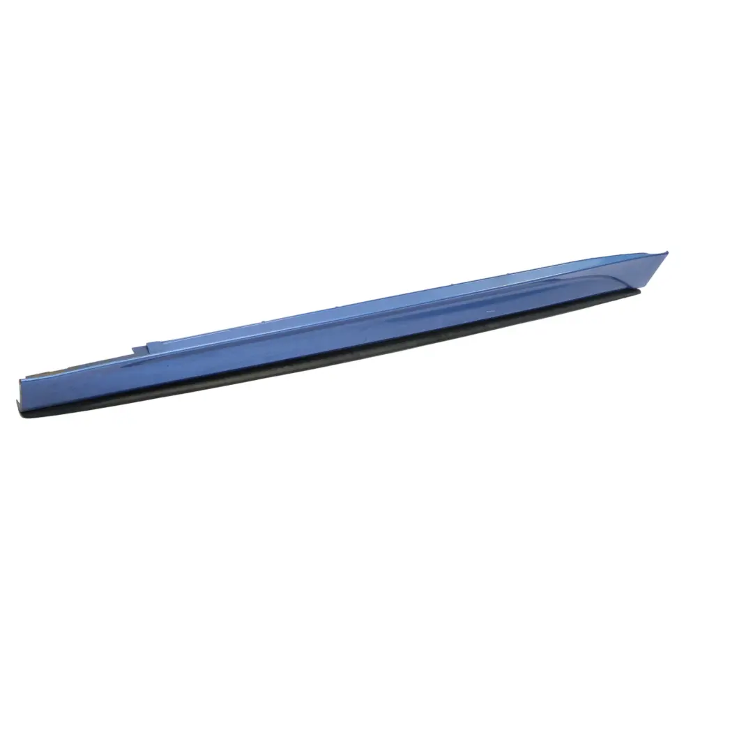 BMW F30 F31 M Sport Bande de seuil gauche Estoril Blue Metallic Blau - B45 - SKU 8056579-EB2 - Numéro de pièce 8056579