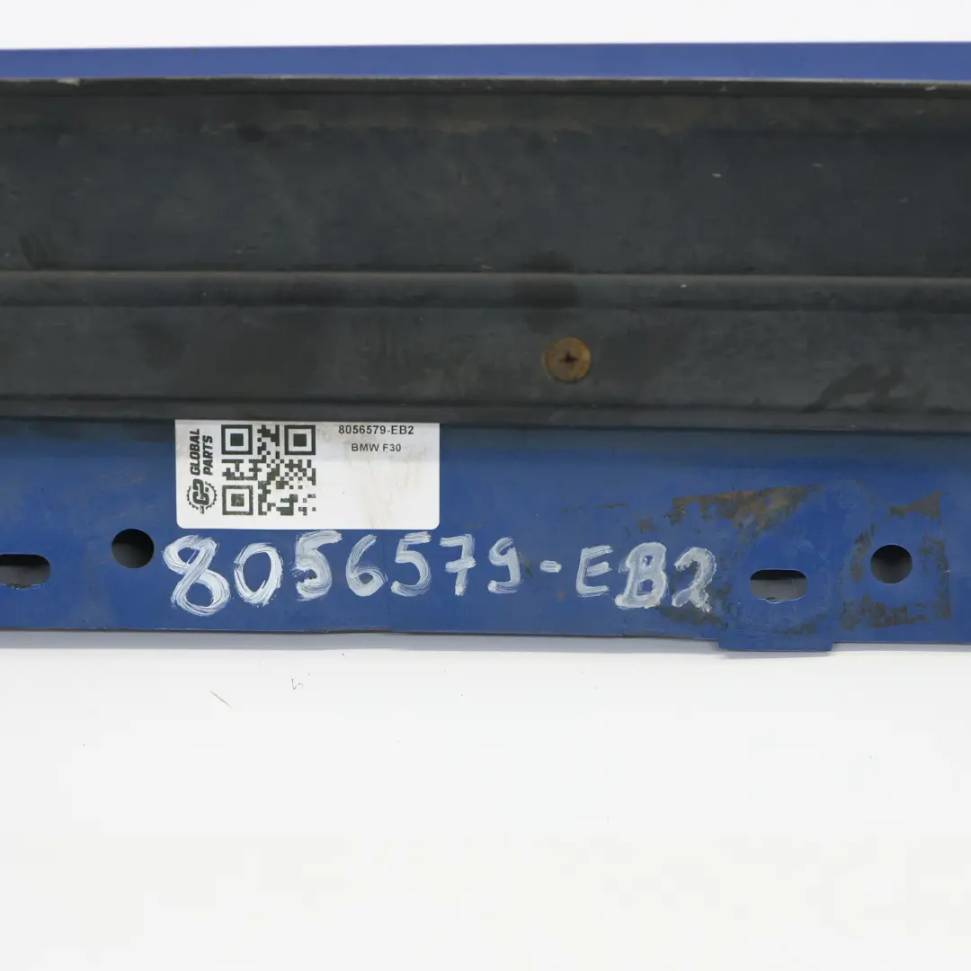 BMW F30 F31 Próg Lewy Listwa Progowa M-Pakiet Estoril Blue Metalik - B45 - SKU 8056579-EB2 - Numer Części 8056579