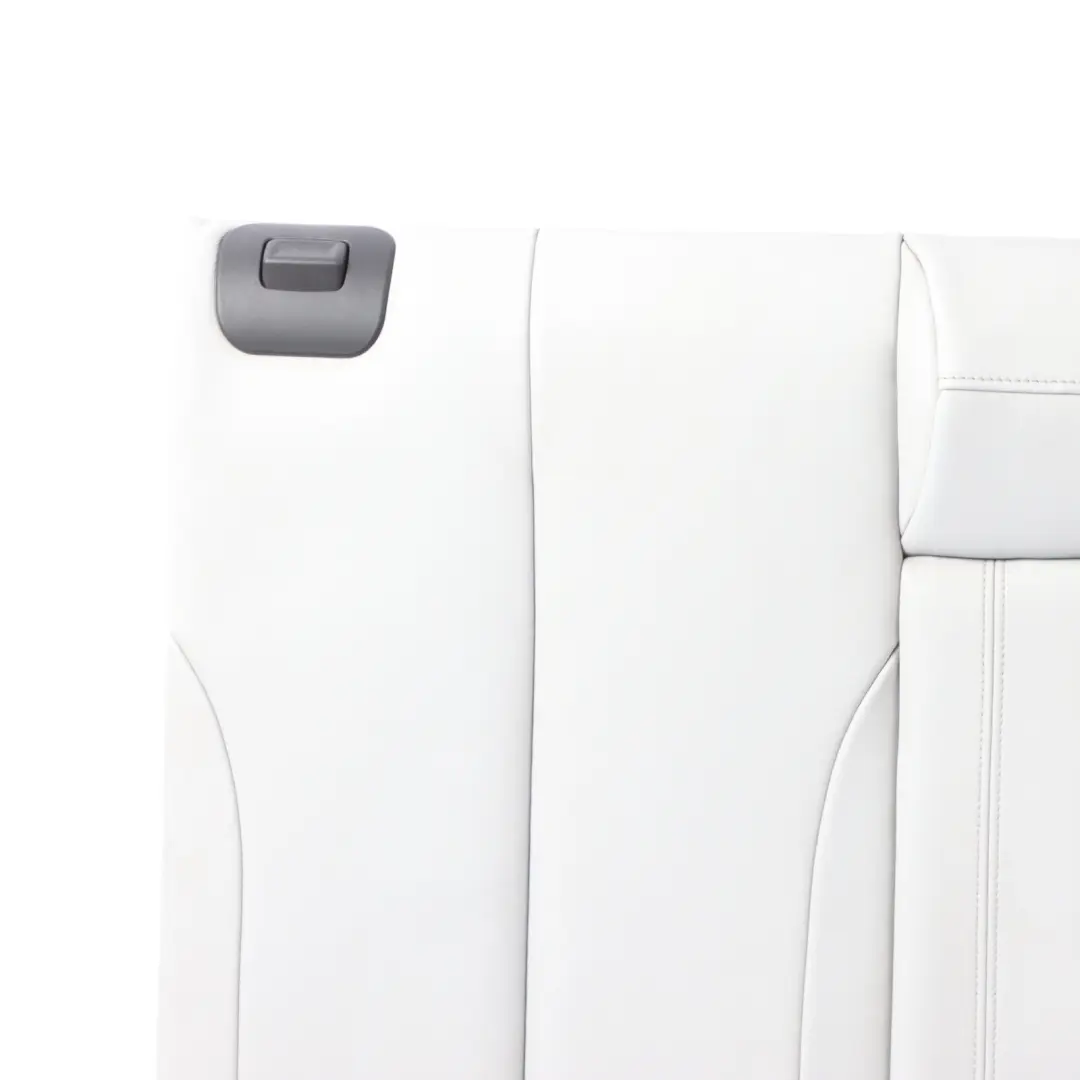 Backrest Bench Covering Back Rest Leather Silvertone Grey to BMW M4 F83 Rear Seat with Part number 8058198 BMW M4 F83 Rear Seat Backrest Bench Covering Back Rest Leather Silvertone Grey - SKU 8058198 - Part number 8058198