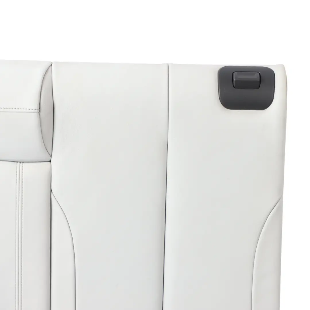 Backrest Bench Covering Back Rest Leather Silvertone Grey to BMW M4 F83 Rear Seat with Part number 8058198 BMW M4 F83 Rear Seat Backrest Bench Covering Back Rest Leather Silvertone Grey - SKU 8058198 - Part number 8058198
