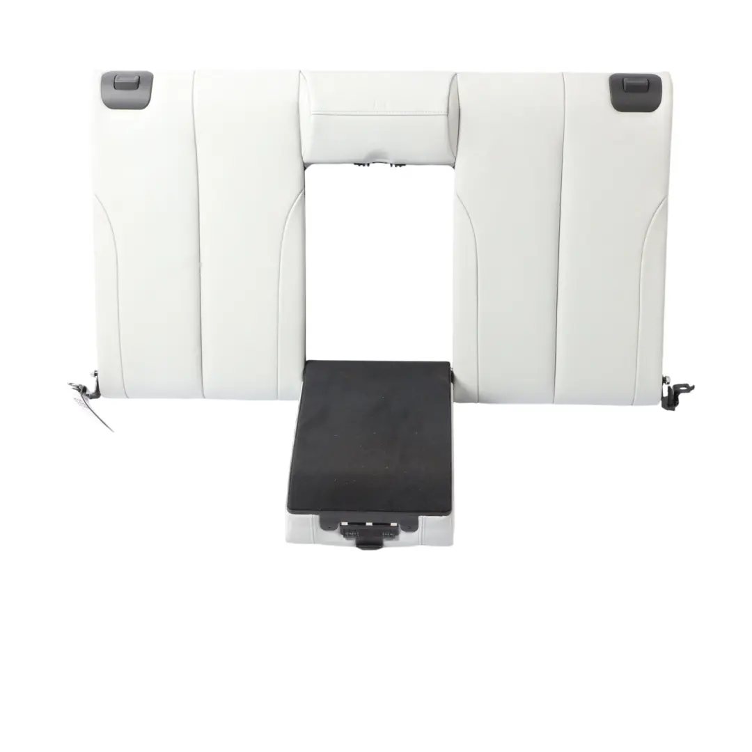 Backrest Bench Covering Back Rest Leather Silvertone Grey to BMW M4 F83 Rear Seat with Part number 8058198 BMW M4 F83 Rear Seat Backrest Bench Covering Back Rest Leather Silvertone Grey - SKU 8058198 - Part number 8058198