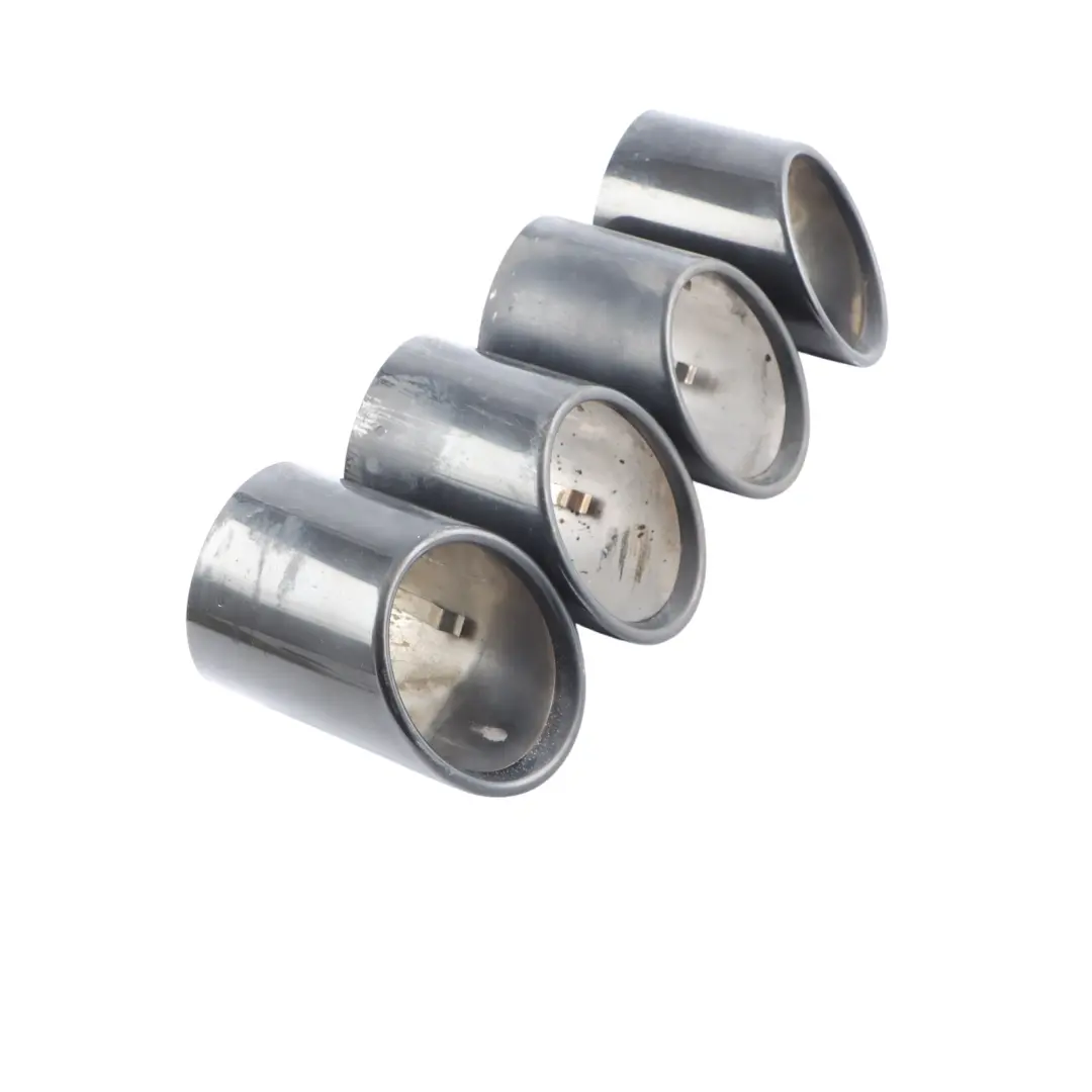 Exhaust Tailpipe Black Chrome Tip Set to BMW X3 F01 X4 F98 Rear with Part number 8058651 BMW X3 F01 X4 F98 Rear Exhaust Tailpipe Black Chrome Tip Set - SKU 8058651-1 - Part number 8058651