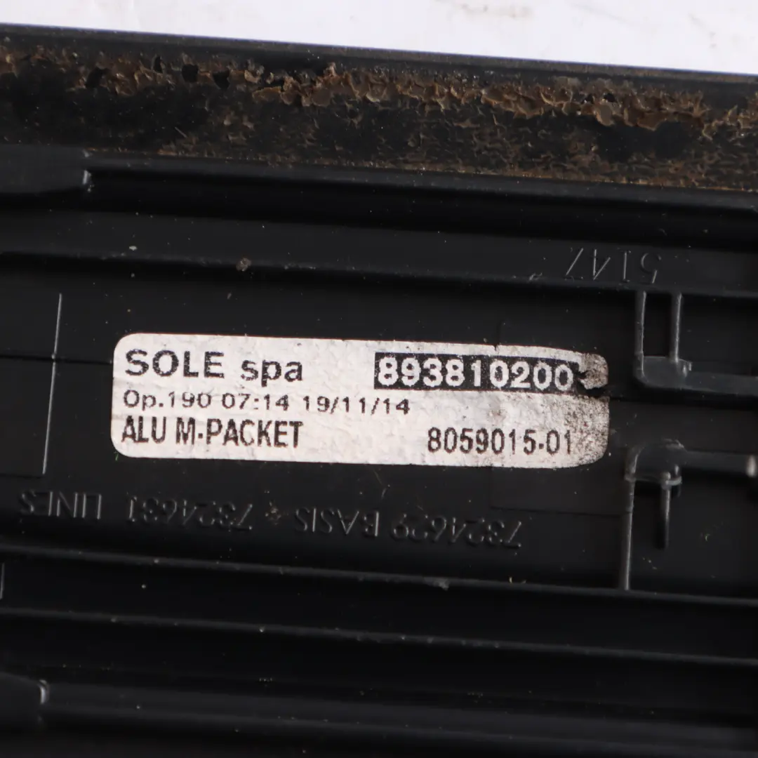 Entrance Cover Door Sill Step Plate Trim Kit Set to BMW F34 GT F36 with Part number 8059015 BMW F34 GT F36 Entrance Cover Door Sill Step Plate Trim Kit Set - SKU 8059015-1 - Part number 8059015