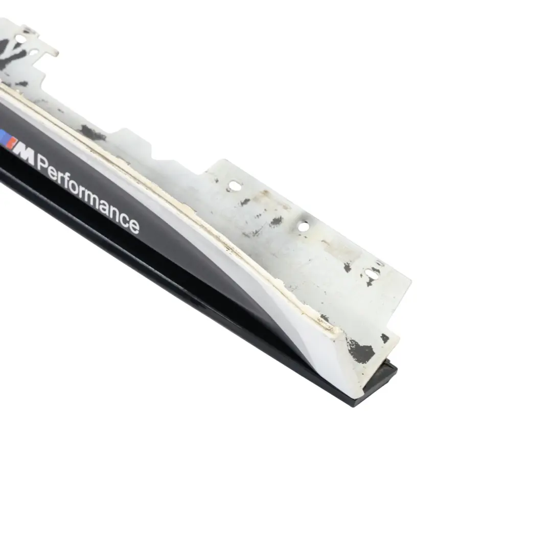 Side Skirt BMW F32 F33 M Sport Sill Strip Left N/S Alpinweiss White - 300 to with Part number 8060847 Side Skirt BMW F32 F33 M Sport Sill Strip Left N/S Alpinweiss White - 300 - SKU 8060847-AW4 - Part number 8060847