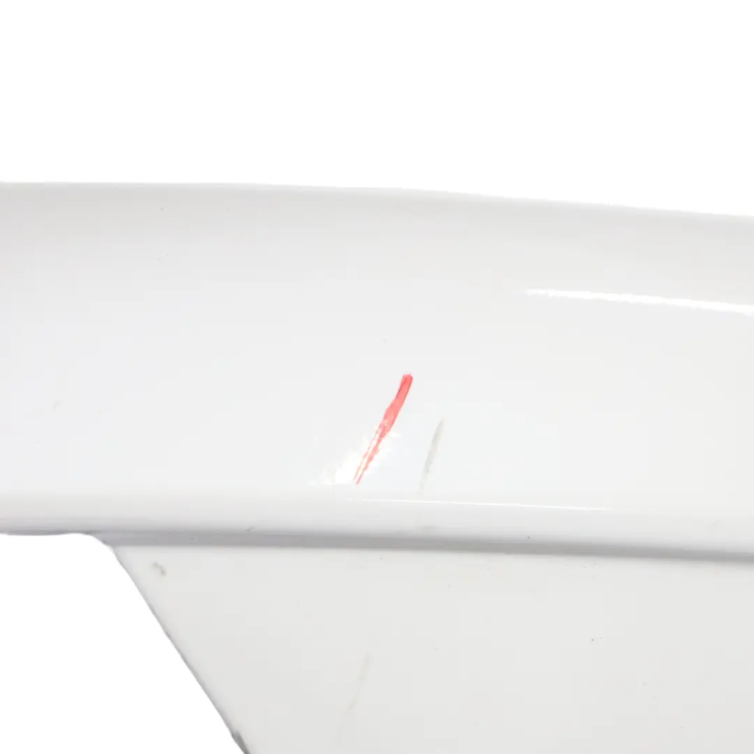 BMW F32 F33 M Sport Rear Bumper Trim Panel PDC Alpinweiss Alpine White - 300 - SKU 8060889-AW8 - Part number 8060889