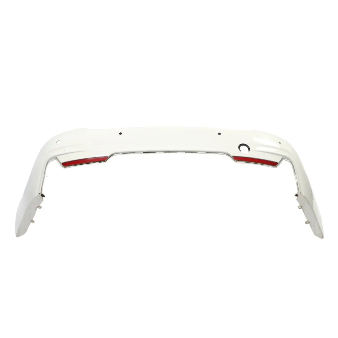 BMW F32 F33 M Sport Rear Bumper Trim Panel PDC Alpinweiss Alpine White - 300 - SKU 8060889-AW8 - Part number 8060889