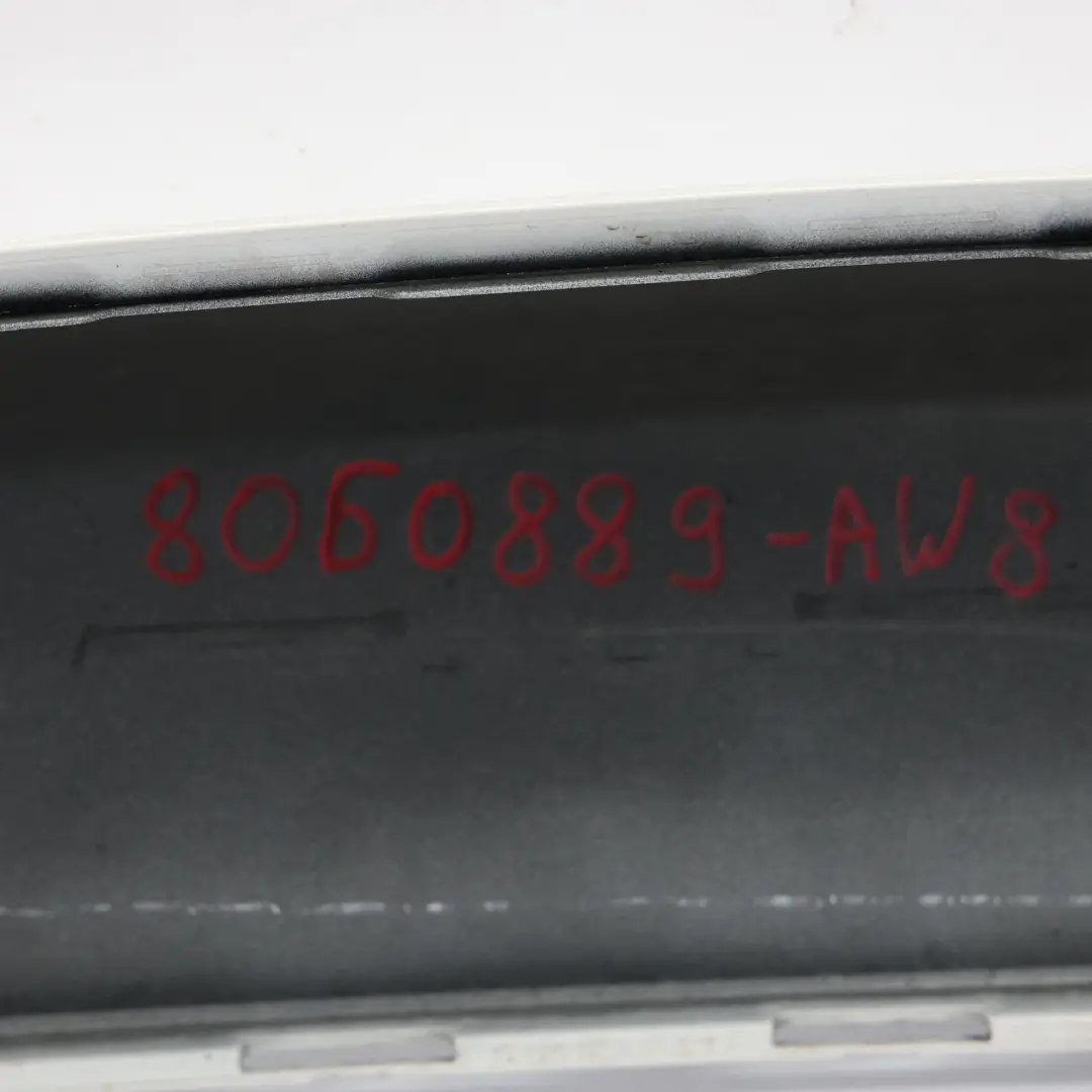 BMW F32 F33 M Sport Rear Bumper Trim Panel PDC Alpinweiss Alpine White - 300 - SKU 8060889-AW8 - Part number 8060889