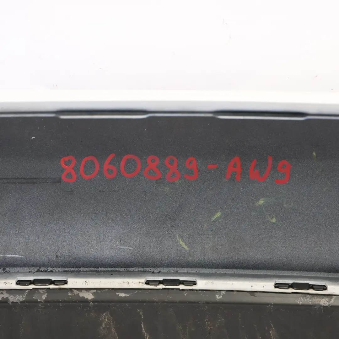 BMW F32 F33 M Sport Rear Bumper Trim Panel PDC Alpinweiss Alpine White - 300 - SKU 8060889-AW9 - Part number 8060889