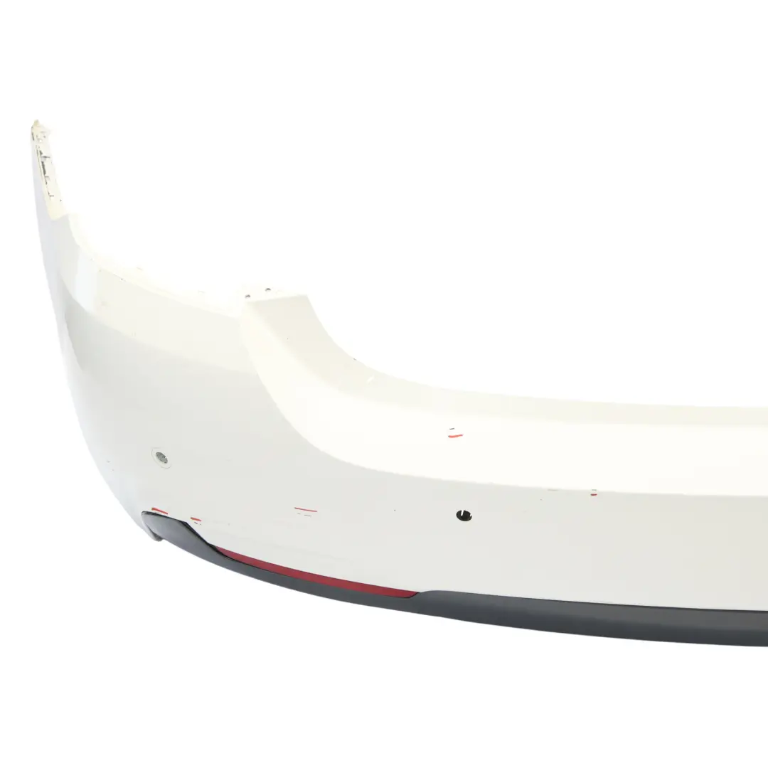 BMW F32 F33 M Sport Rear Bumper Trim Panel PDC Alpinweiss Alpine White - 300 - SKU 8060889-AW9 - Part number 8060889