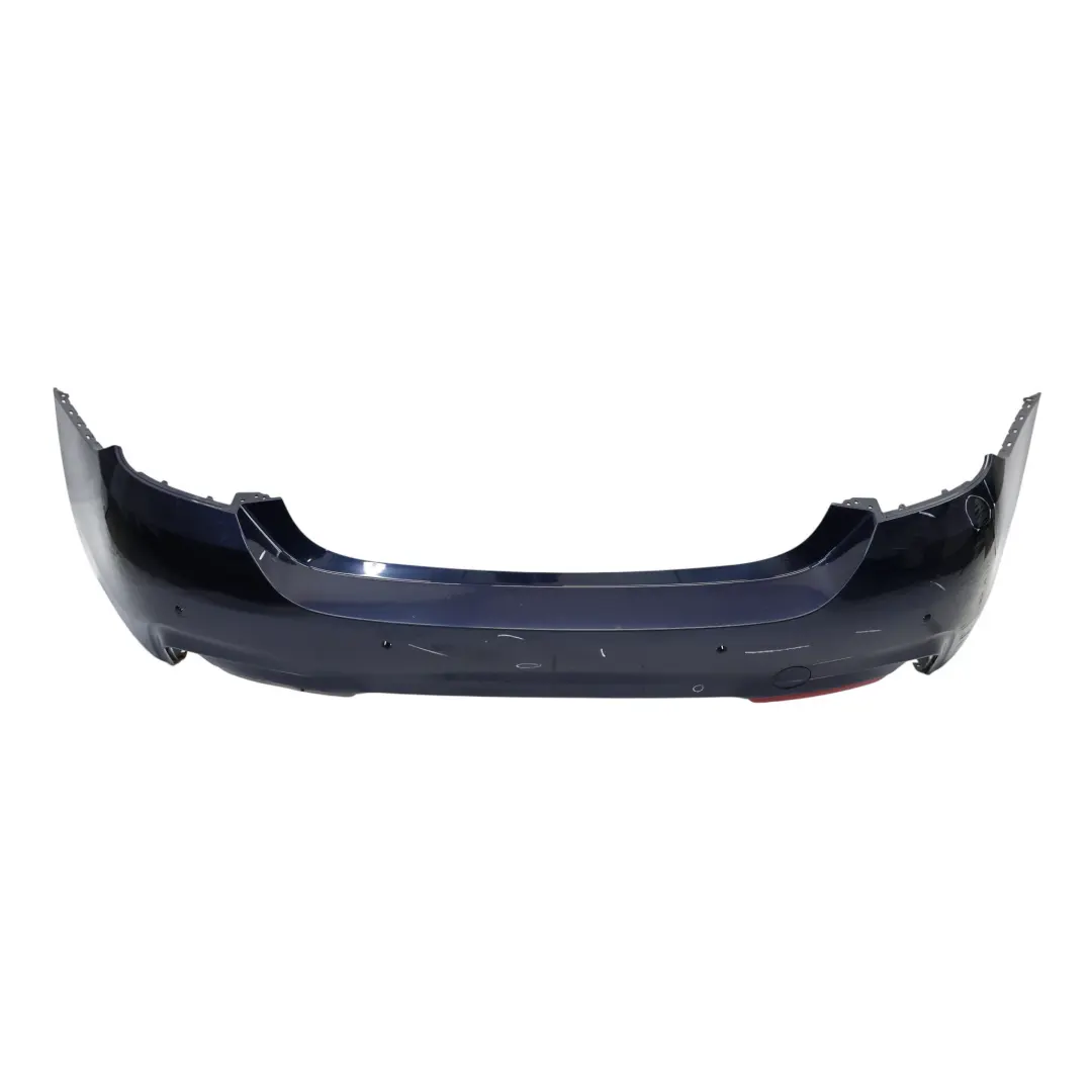 Bumper Trim Panel Tanzanite Blue Metallic - X10 to BMW F32 F33 M Sport Rear with Part number 8060889 BMW F32 F33 M Sport Rear Bumper Trim Panel Tanzanite Blue Metallic - X10 - SKU 8060889-TAN - Part number 8060889