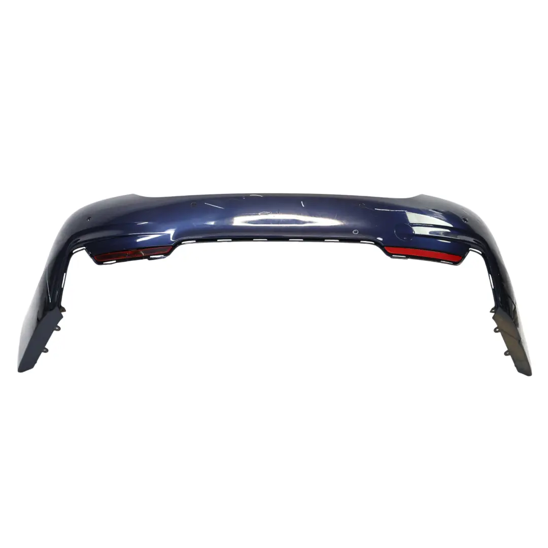 Bumper Trim Panel Tanzanite Blue Metallic - X10 to BMW F32 F33 M Sport Rear with Part number 8060889 BMW F32 F33 M Sport Rear Bumper Trim Panel Tanzanite Blue Metallic - X10 - SKU 8060889-TAN - Part number 8060889