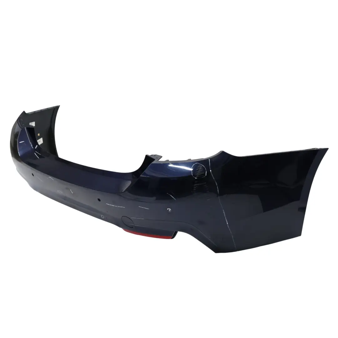 Bumper Trim Panel Tanzanite Blue Metallic - X10 to BMW F32 F33 M Sport Rear with Part number 8060889 BMW F32 F33 M Sport Rear Bumper Trim Panel Tanzanite Blue Metallic - X10 - SKU 8060889-TAN - Part number 8060889