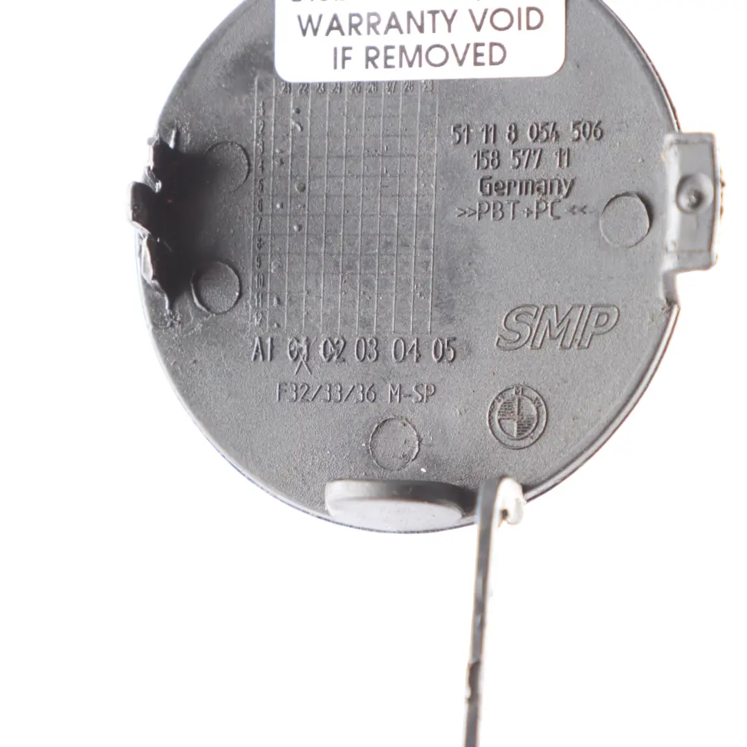  Front Bumper Cover BMW F32 F33 M Sport Tow Eye Flap Carbon Black - 416 - SKU 8061005-CAR - Part number 8061005