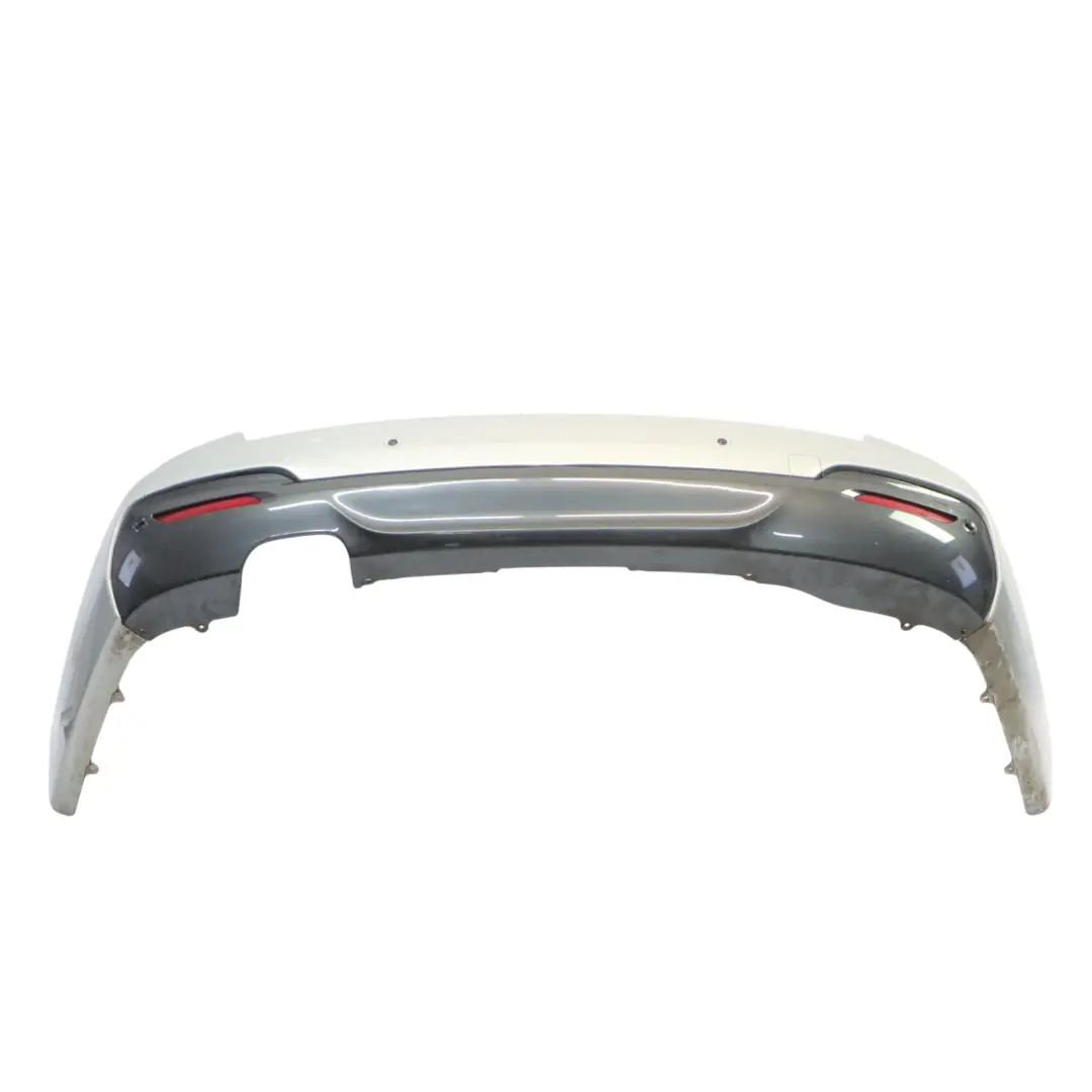 Bumper Trim Panel M Sport PDC Glacier Silver Metallic - A83 to BMW F34 Rear with Part number 8061550 BMW F34 Rear Bumper Trim Panel M Sport PDC Glacier Silver Metallic - A83 - SKU 8061550-GSB - Part number 8061550
