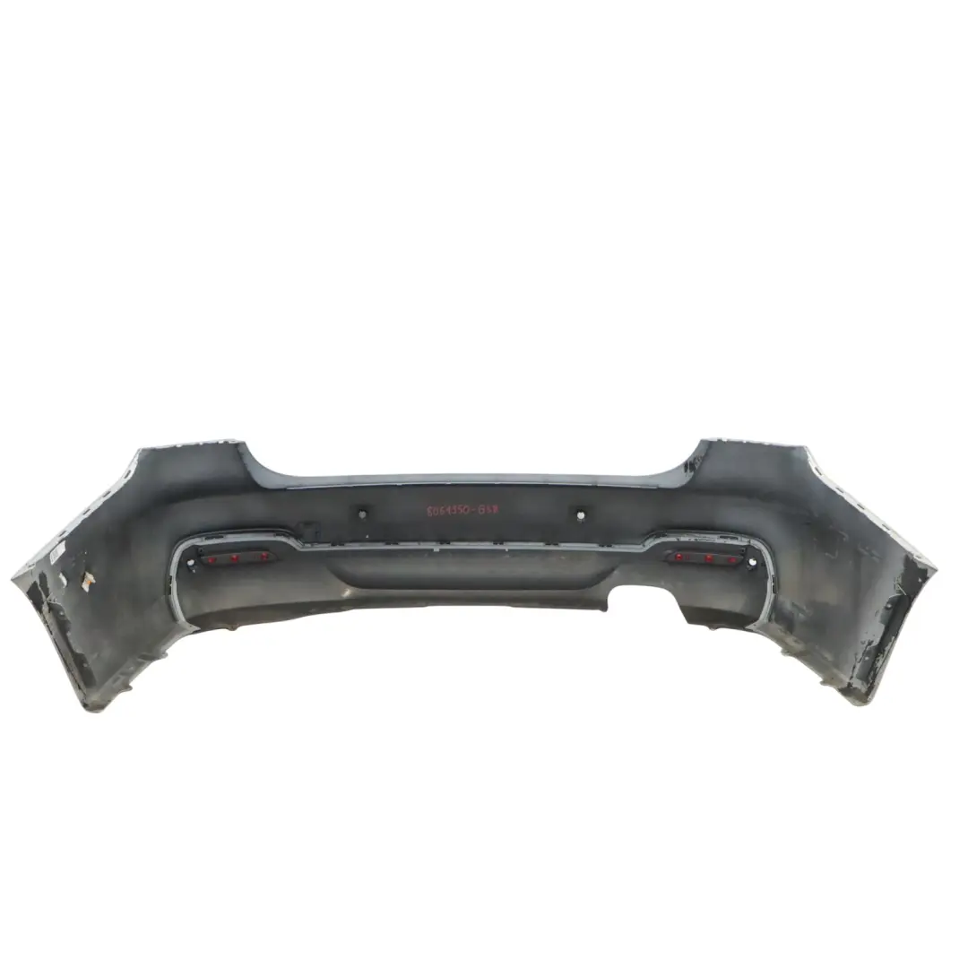 Bumper Trim Panel M Sport PDC Glacier Silver Metallic - A83 to BMW F34 Rear with Part number 8061550 BMW F34 Rear Bumper Trim Panel M Sport PDC Glacier Silver Metallic - A83 - SKU 8061550-GSB - Part number 8061550