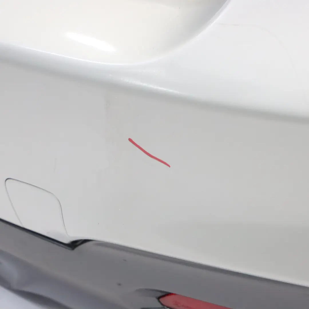 Bumper Trim Panel M Sport PDC Glacier Silver Metallic - A83 to BMW F34 Rear with Part number 8061550 BMW F34 Rear Bumper Trim Panel M Sport PDC Glacier Silver Metallic - A83 - SKU 8061550-GSB - Part number 8061550