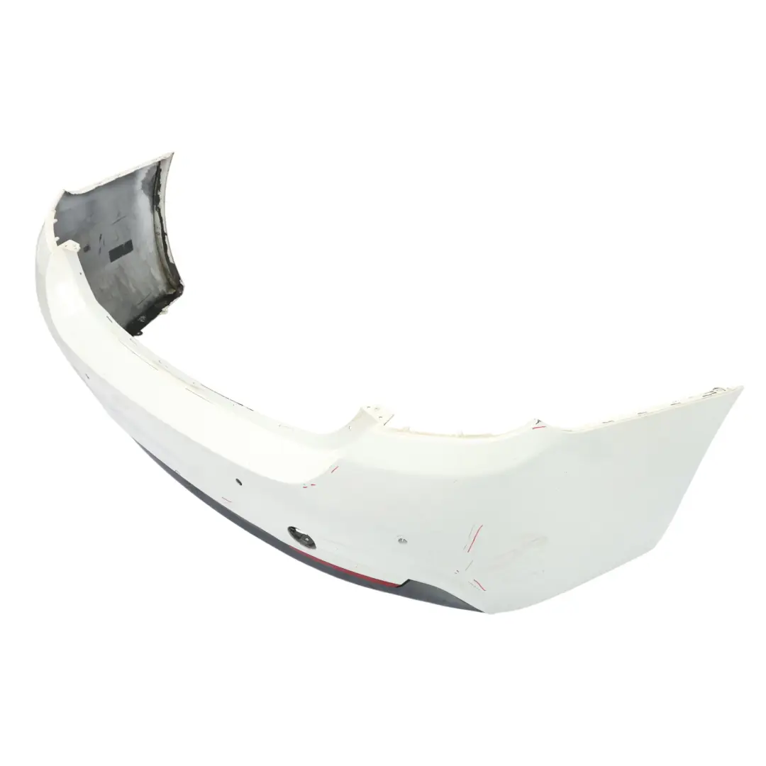 BMW F36 Rear Bumper M Sport Trim Panel PDC Alpinweiss 3 White - 300 - SKU 8062246-AW - Part number 8062246