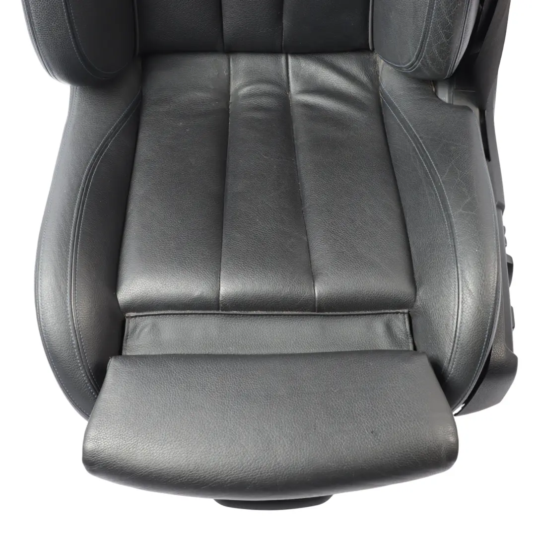  Vordersitz BMW F33 Cabrio Links M Sport Leder Schwarz Kontrast Blau Beheizt - SKU 8062619-1 - Teilenummer 8062619