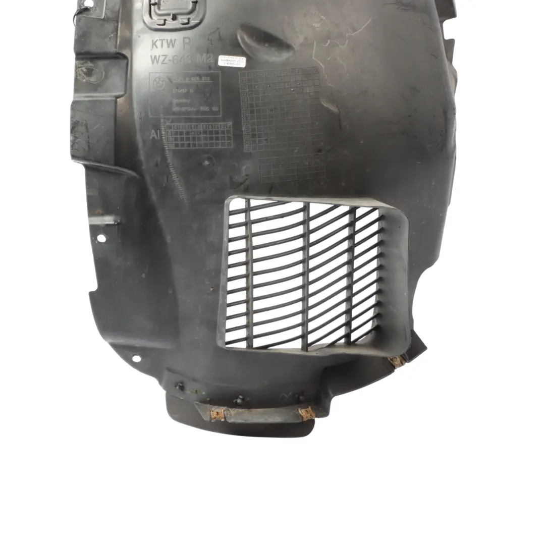 Front Right Wheel O/S Arch Housing Trim Splash Guard to BMW F87 M2 with Part number 8063032 BMW F87 M2 Front Right Wheel O/S Arch Housing Trim Splash Guard - SKU 8063032 - Part number 8063032