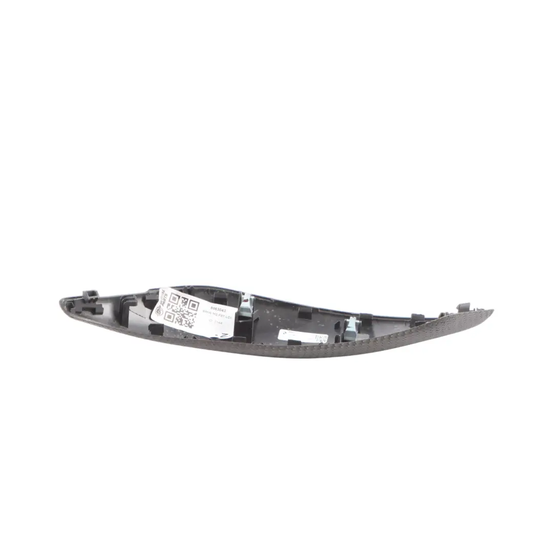 Trim Inner Door Handle Left N/S Carbon Black to BMW M2 E87 LCI with Part number 8063043 BMW M2 E87 LCI Trim Inner Door Handle Left N/S Carbon Black - SKU 8063043 - Part number 8063043