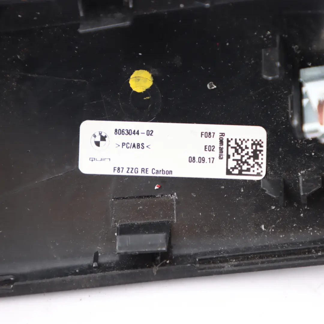  Handle Cover BMW F21 F22 F23 LCI F87 M2 Interior Right O/S Carbon Fibre - SKU 8063044 - Part number 8063044