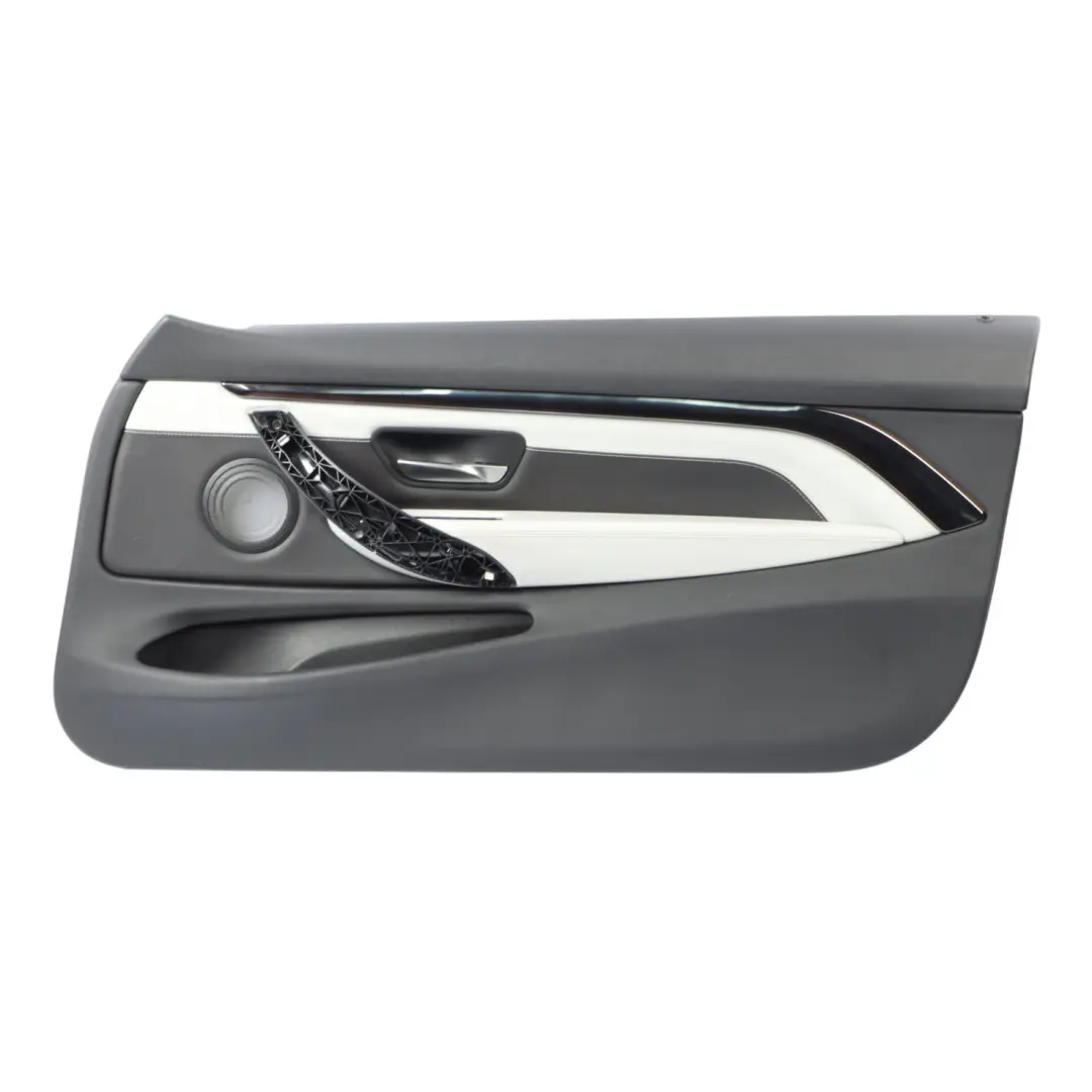 Door Card BMW F82 F83 M4 Front Right O/S Door Lining Leather Merino Silverstone to with Part number 8063618 Door Card BMW F82 F83 M4 Front Right O/S Door Lining Leather Merino Silverstone - SKU 8063618-1 - Part number 8063618