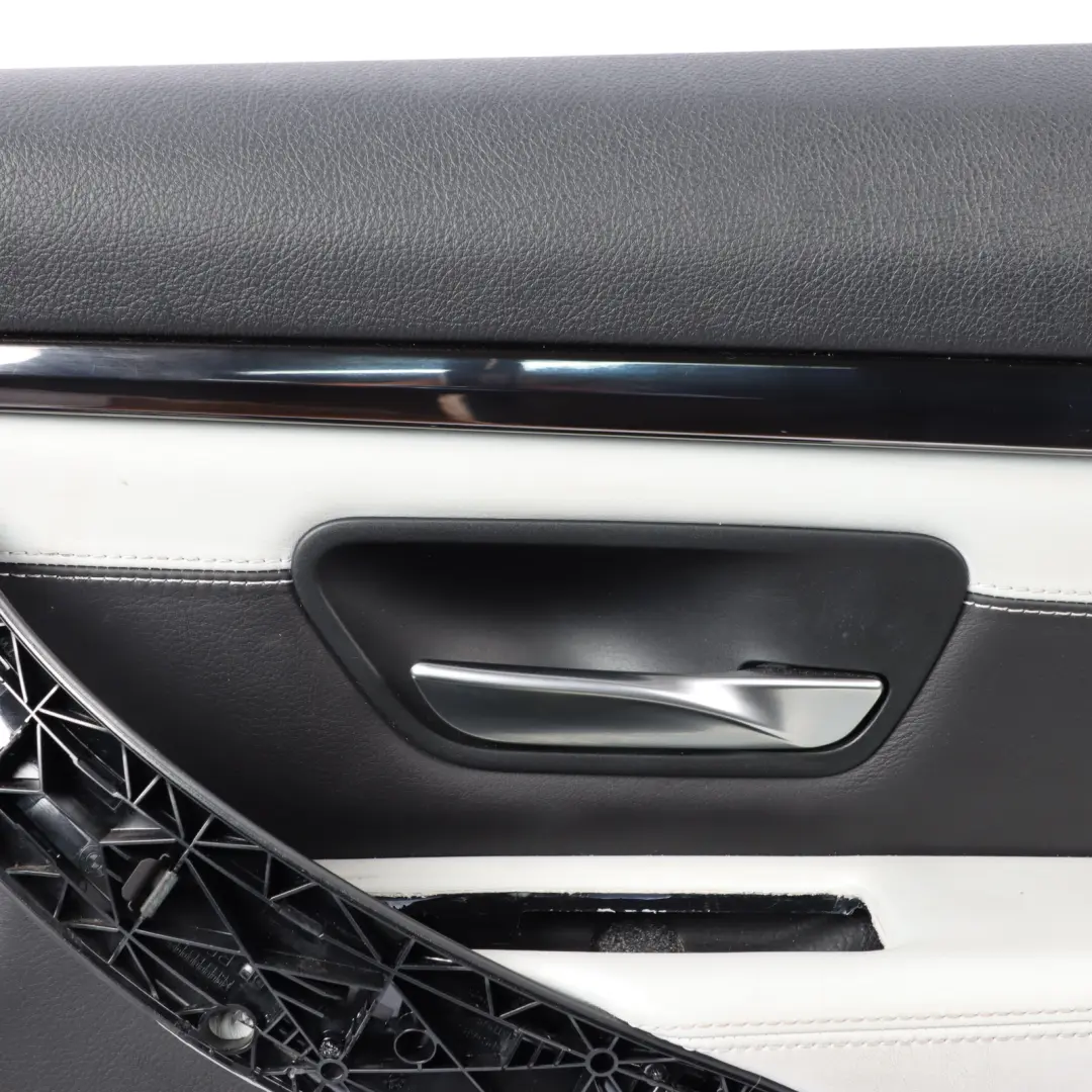 Door Card BMW F82 F83 M4 Front Right O/S Door Lining Leather Merino Silverstone to with Part number 8063618 Door Card BMW F82 F83 M4 Front Right O/S Door Lining Leather Merino Silverstone - SKU 8063618-1 - Part number 8063618