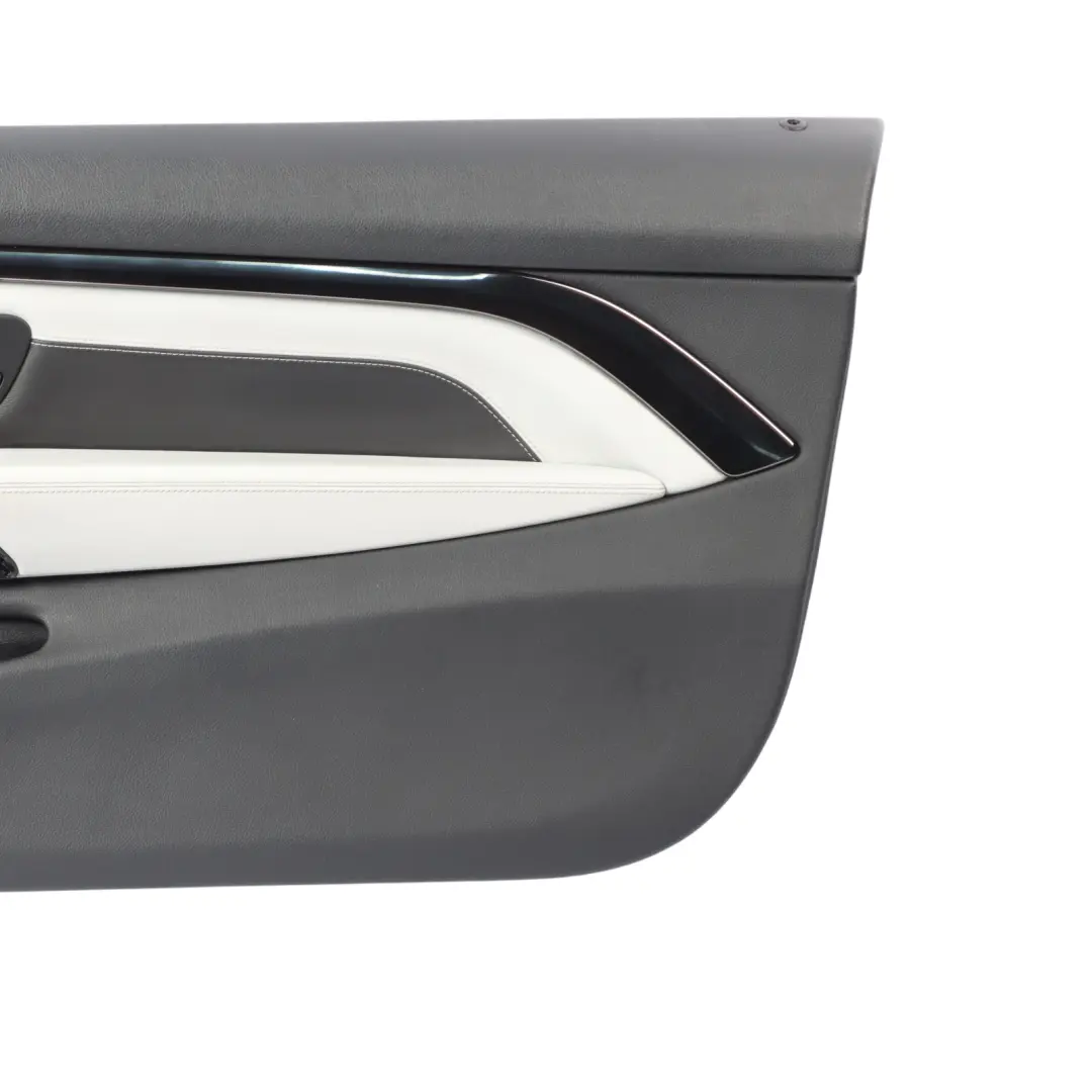 Door Card BMW F82 F83 M4 Front Right O/S Door Lining Leather Merino Silverstone to with Part number 8063618 Door Card BMW F82 F83 M4 Front Right O/S Door Lining Leather Merino Silverstone - SKU 8063618-1 - Part number 8063618