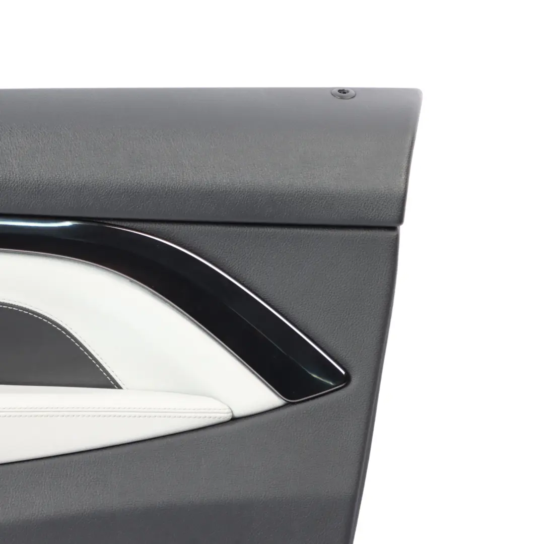 Door Card BMW F82 F83 M4 Front Right O/S Door Lining Leather Merino Silverstone to with Part number 8063618 Door Card BMW F82 F83 M4 Front Right O/S Door Lining Leather Merino Silverstone - SKU 8063618-1 - Part number 8063618